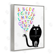 Carla Daly | Cat with Alphabet