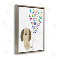 Carla Daly | Dog and Number Balloons