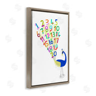Carla Daly | Peacock with Numbers