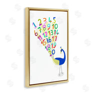 Carla Daly | Peacock with Numbers