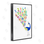 Carla Daly | Peacock with Numbers