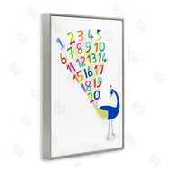 Carla Daly | Peacock with Numbers