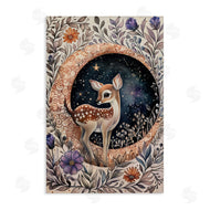 The Dutch Lady | Floral Fawn and Moon