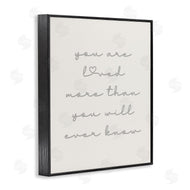 Stupell Studio | Minimal You Are Loved