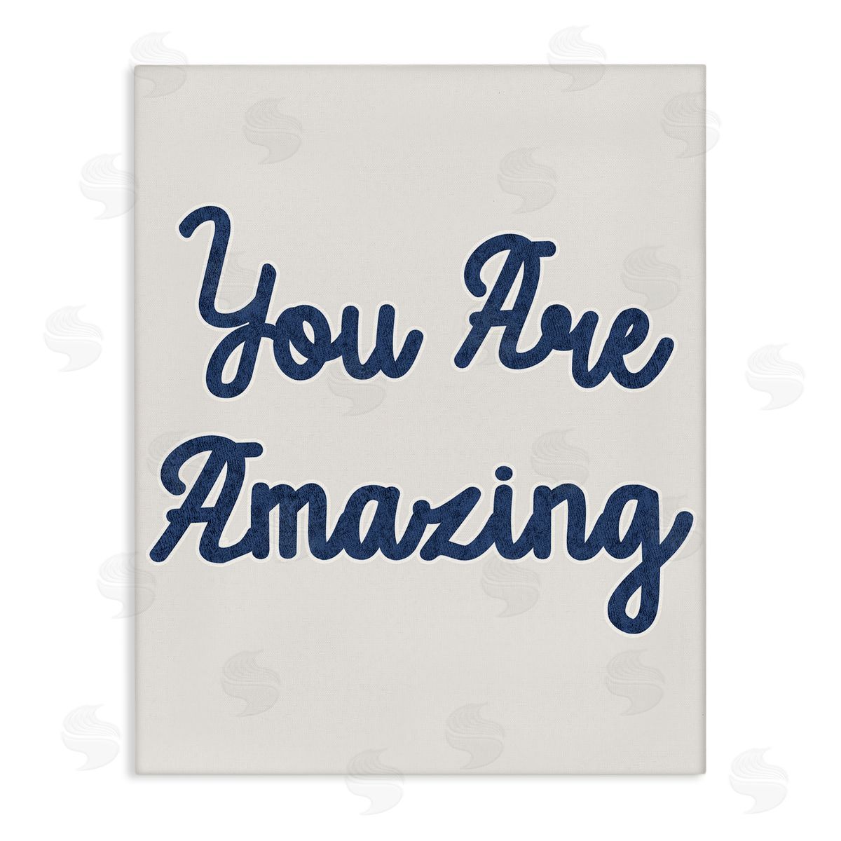 You Are Amazing Phrase Canvas Wall Art, Home Decor by Stupell Studio