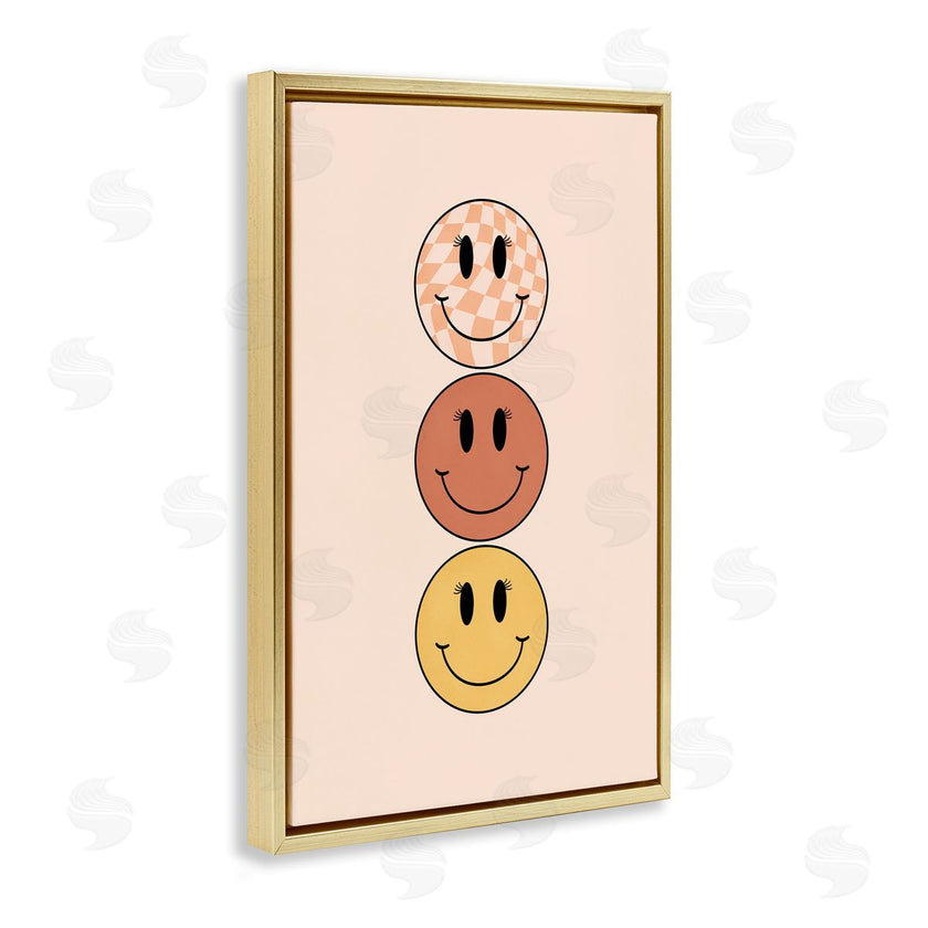 JJ Design House, LLC. | Retro Smileys Trio