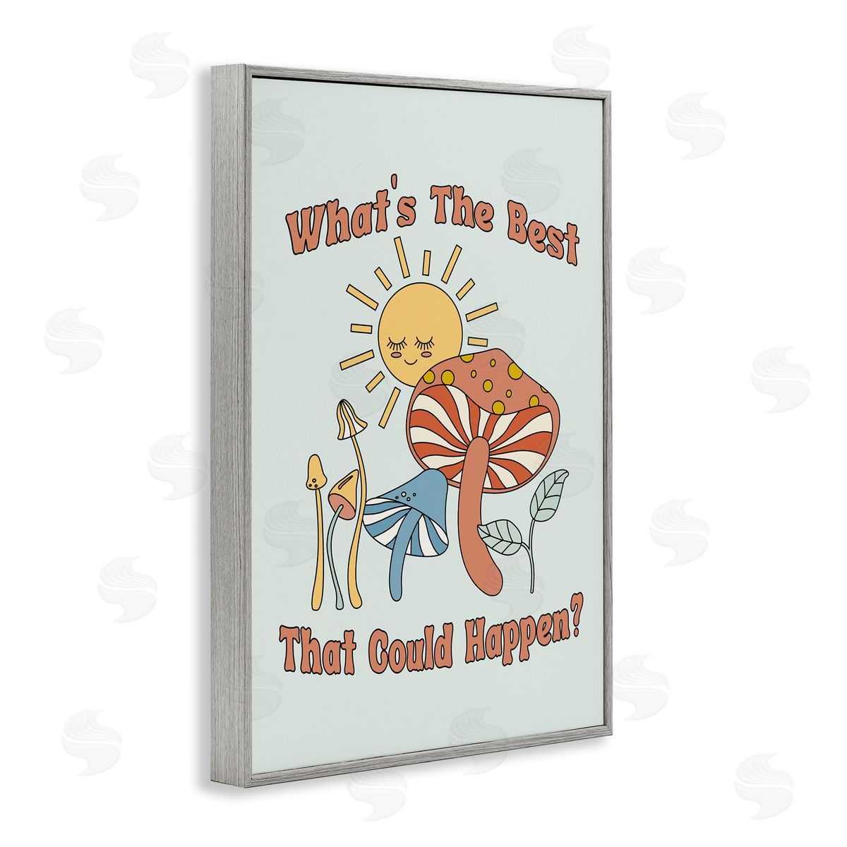 Best That Could Happen Grey Frame Print Wall Art, Home Decor by JJ Design House, LLC.