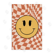JJ Design House, LLC. | Wavy Checkered Smiley
