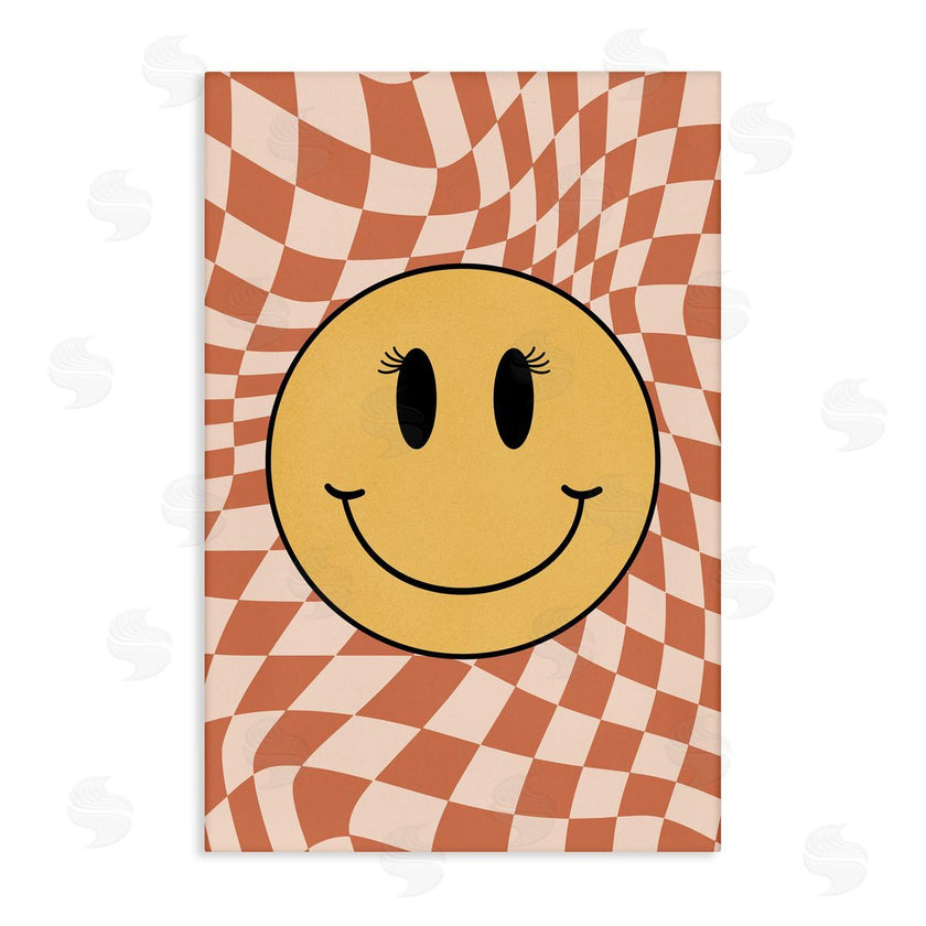 JJ Design House, LLC. | Wavy Checkered Smiley