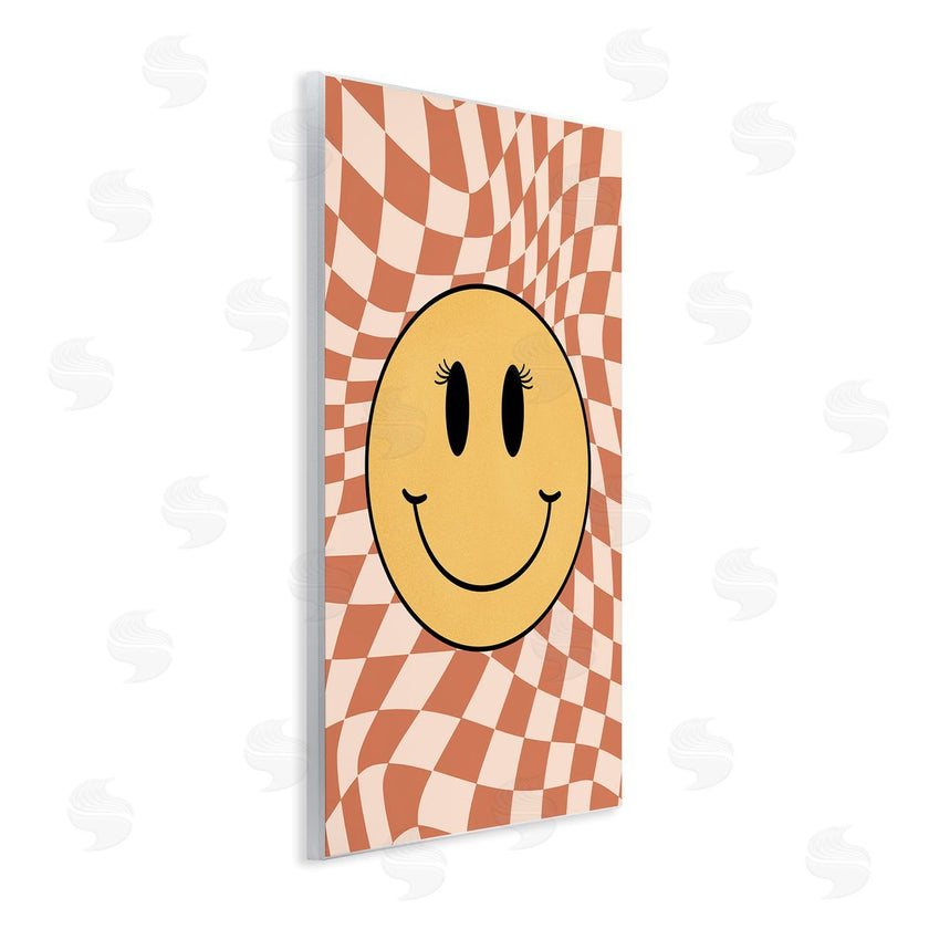 JJ Design House, LLC. | Wavy Checkered Smiley