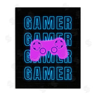 Nina Blue | Neon Gamer Words