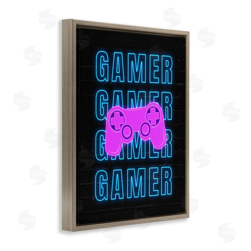 Nina Blue | Neon Gamer Words