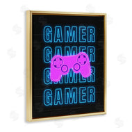 Nina Blue | Neon Gamer Words