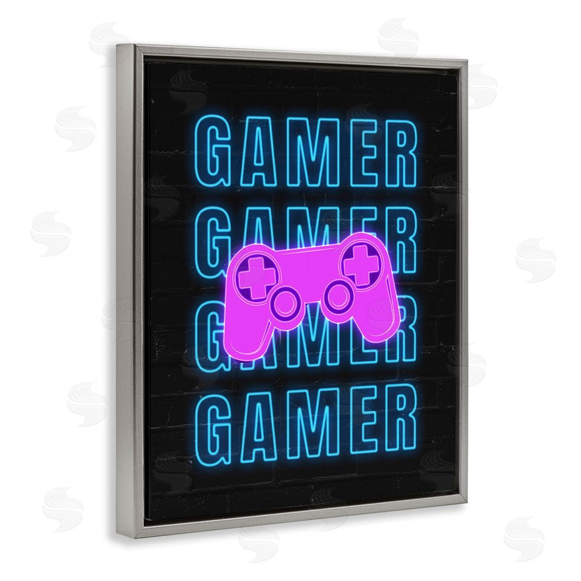 Nina Blue | Neon Gamer Words