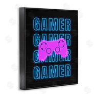 Nina Blue | Neon Gamer Words