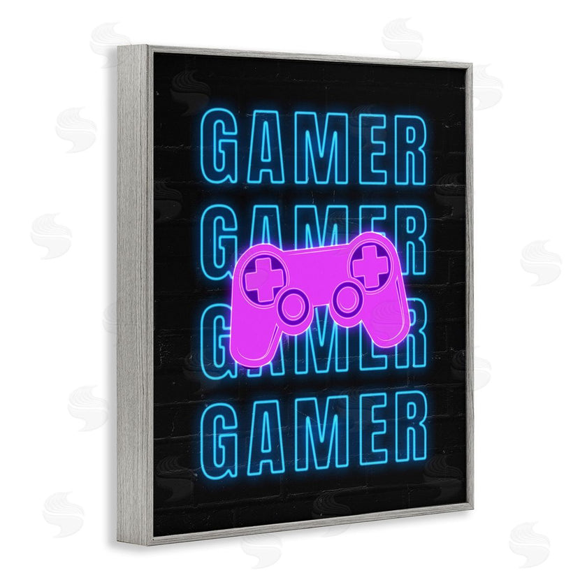 Nina Blue | Neon Gamer Words