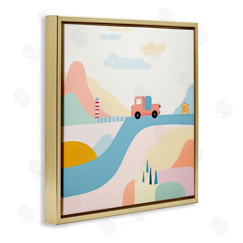 Lazar Studio | Pastel Landscape Scene