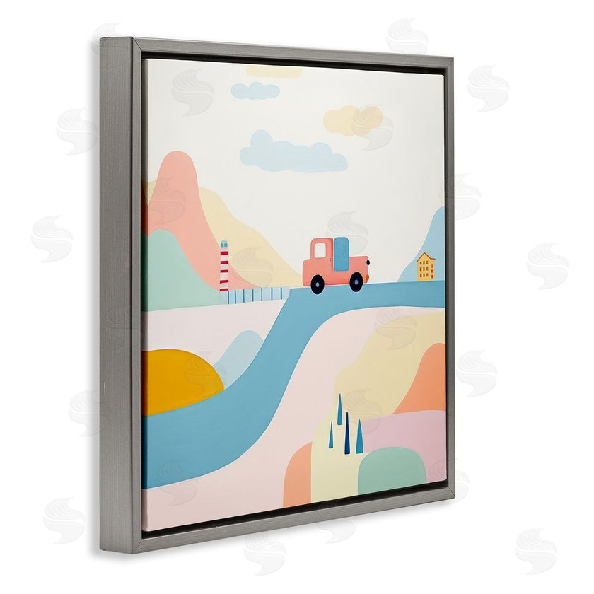 Lazar Studio | Pastel Landscape Scene