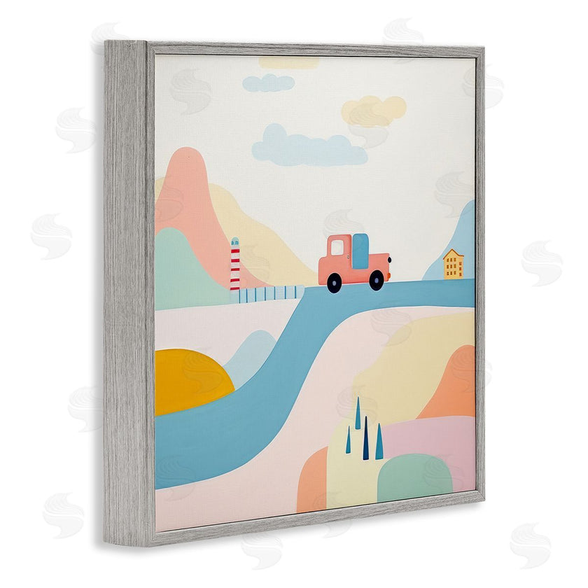 Lazar Studio | Pastel Landscape Scene