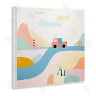 Lazar Studio | Pastel Landscape Scene