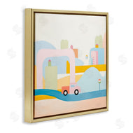 Lazar Studio | Pastel Car in Landscape