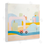 Lazar Studio | Pastel Car in Landscape
