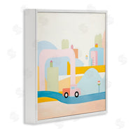 Lazar Studio | Pastel Car in Landscape
