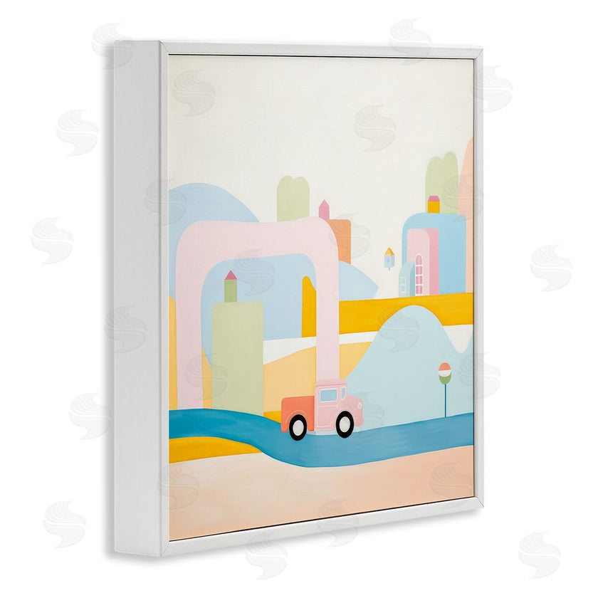 Lazar Studio | Pastel Car in Landscape