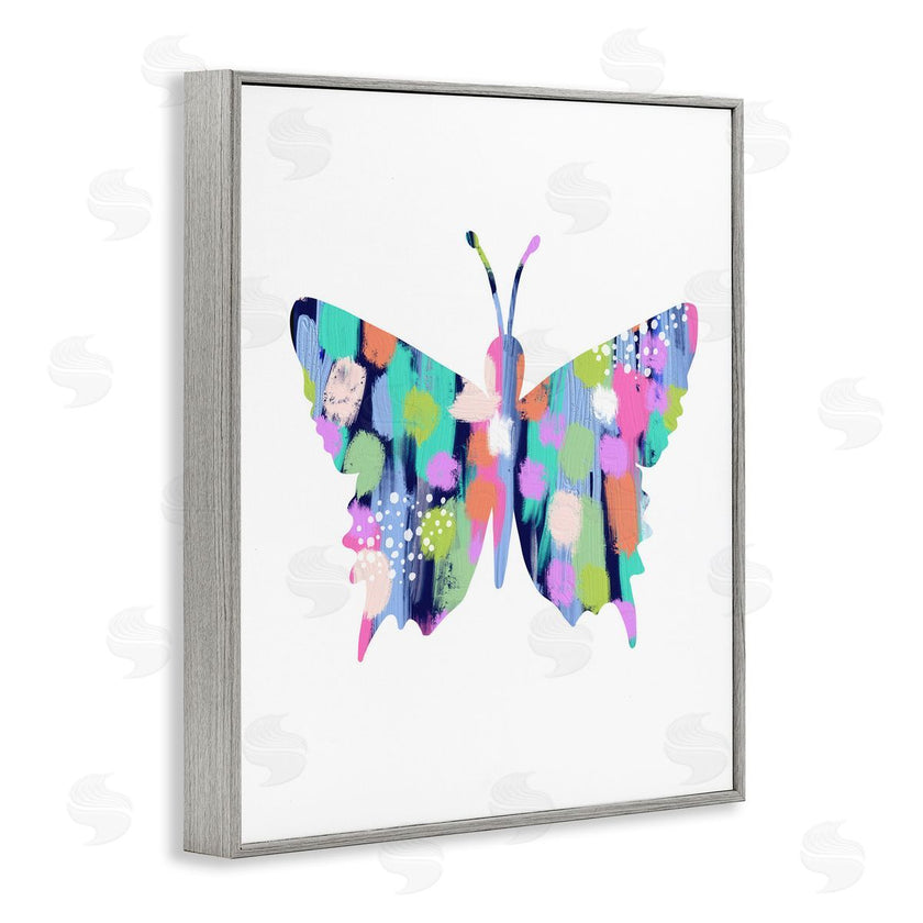 Lisa Nohren | Pastel Patterned Butterfly