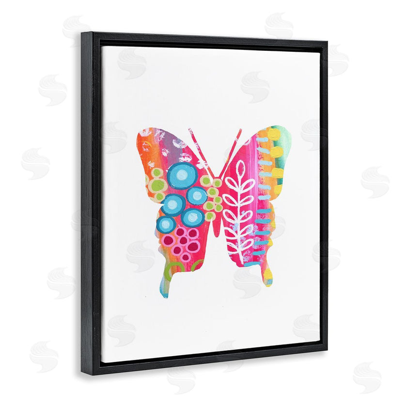 Lisa Nohren | Pink Florals Butterfly