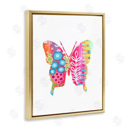 Lisa Nohren | Pink Florals Butterfly