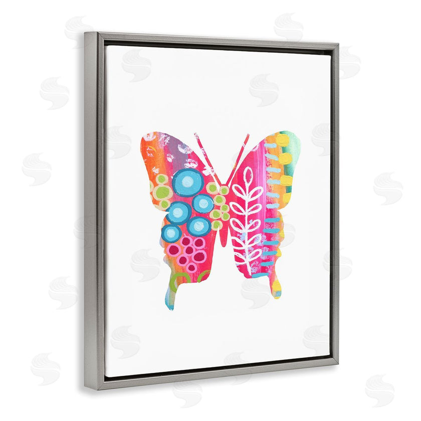 Lisa Nohren | Pink Florals Butterfly