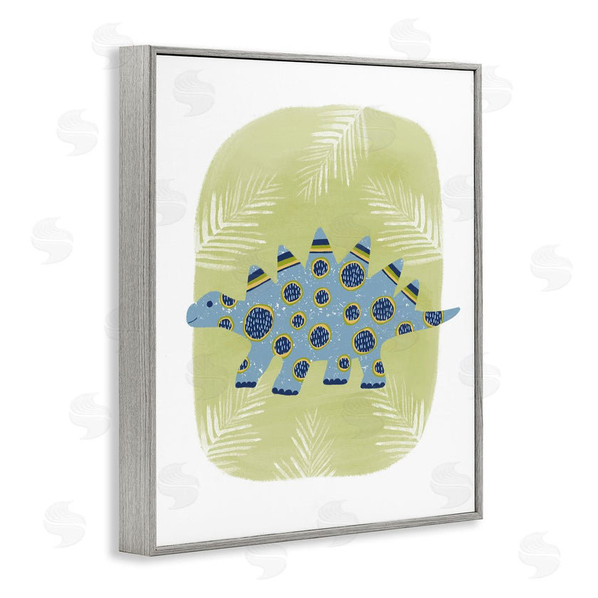Lisa Nohren | Stegosaurus with Leaves