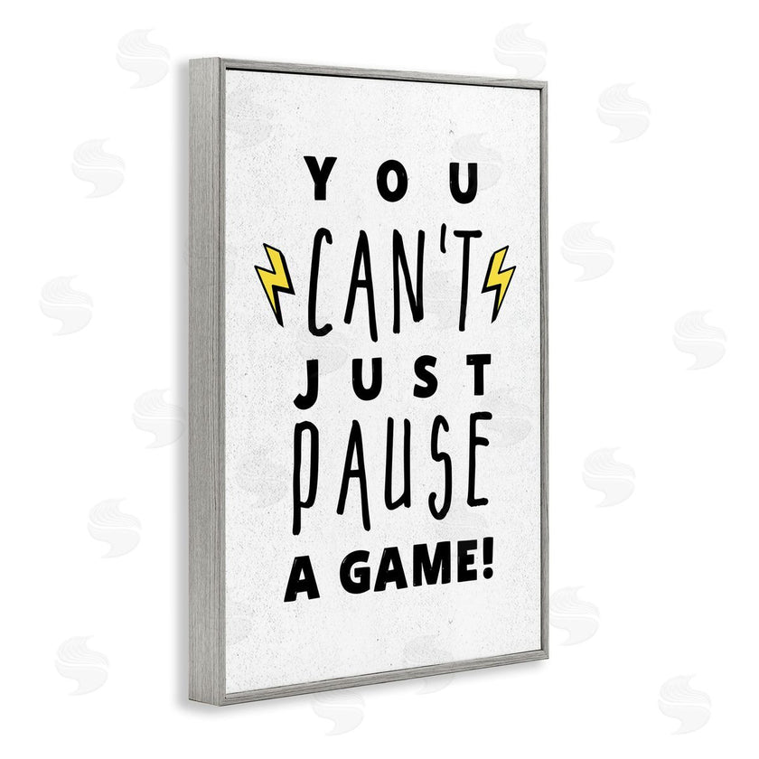 Masey St. Studios | Just Can't Pause Game