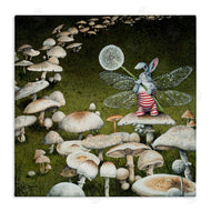 Maggie Vandewalle | Fairy Bunny on Mushroom