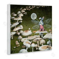Maggie Vandewalle | Fairy Bunny on Mushroom