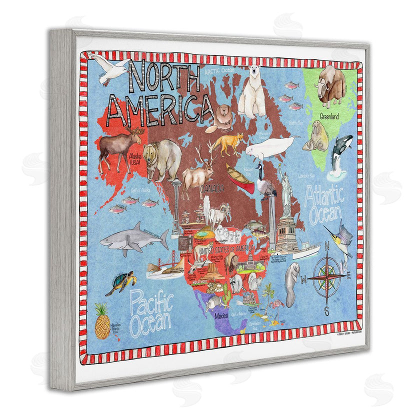 Marley Ungaro | North America Map