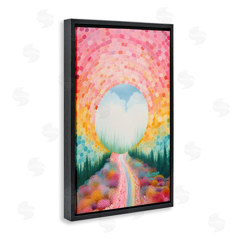 Petal Prints Design | Geometric Road Path