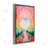 Petal Prints Design | Geometric Road Path