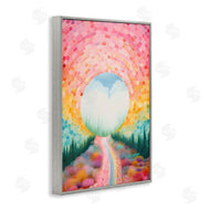Petal Prints Design | Geometric Road Path