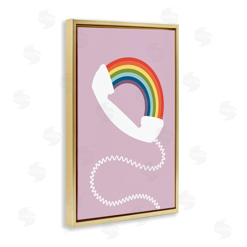 Martina Pavlova | Rainbow Phone on Pink