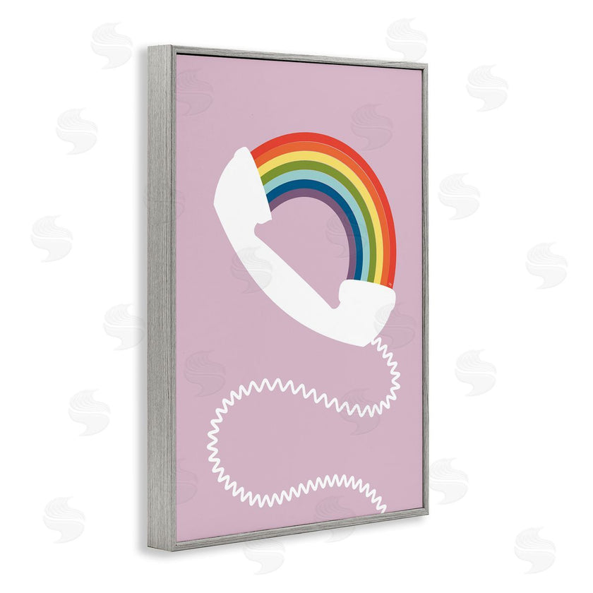 Martina Pavlova | Rainbow Phone on Pink