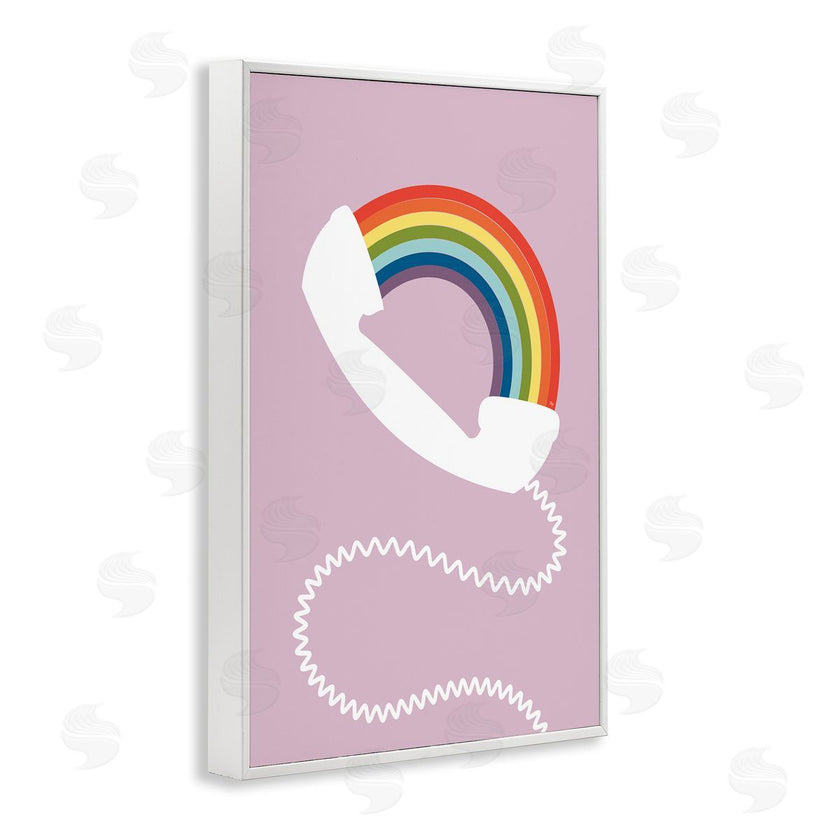 Martina Pavlova | Rainbow Phone on Pink
