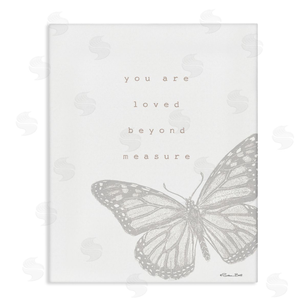 Loved Beyond Measure Canvas Wall Art, Home Decor by Susan Ball