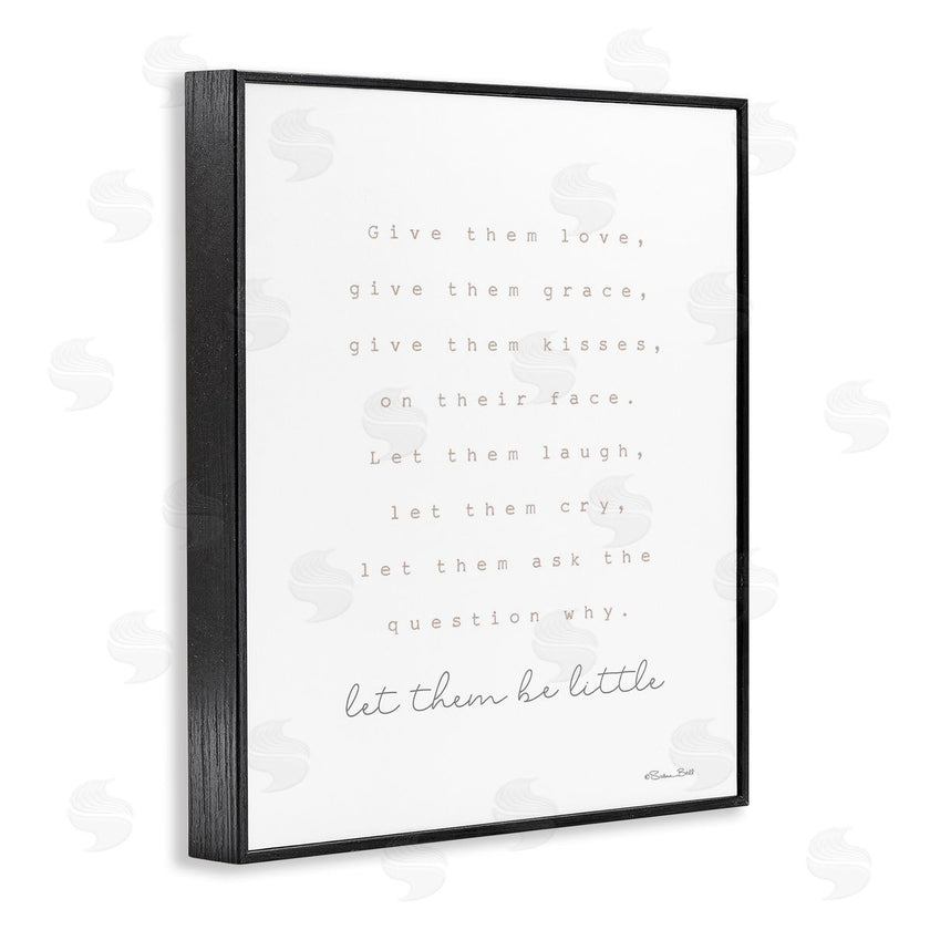 Susan Ball | Let Them Be Little