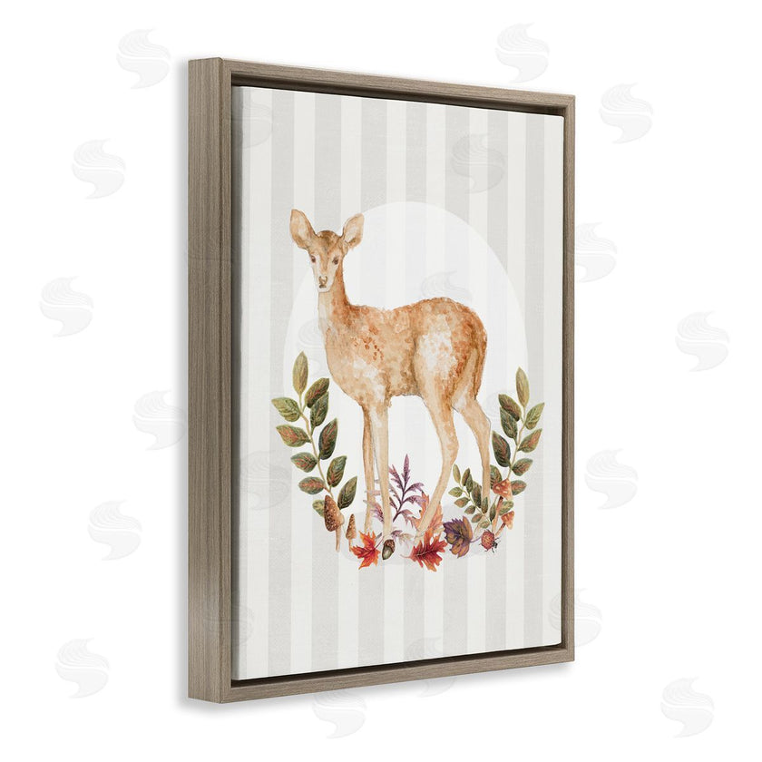 Janice Gaynor | Forest Fawn on Stripes