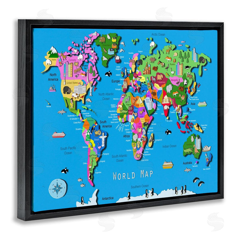 Carla Daly | Educational World Map
