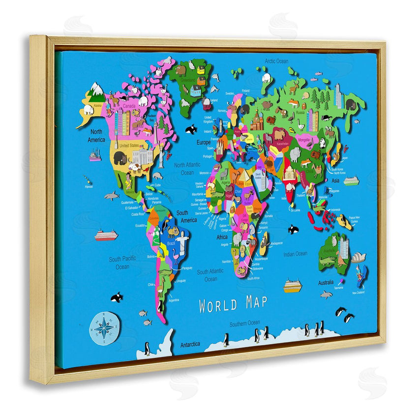 Carla Daly | Educational World Map