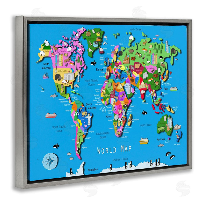 Carla Daly | Educational World Map