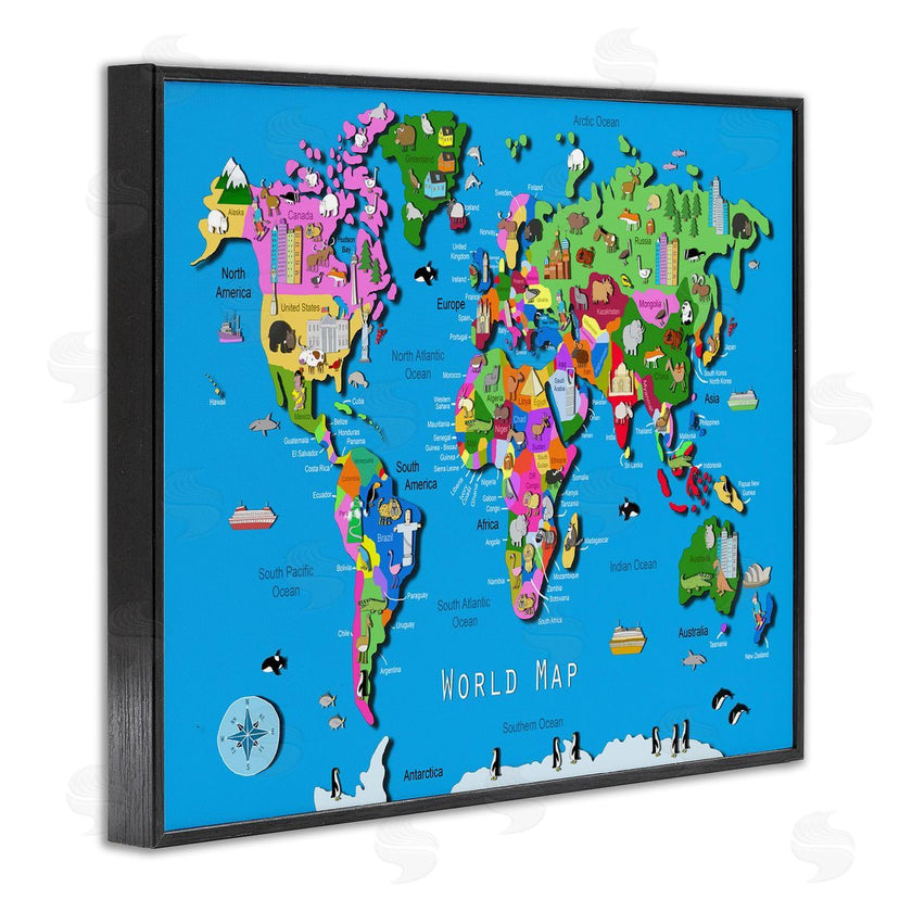 Carla Daly | Educational World Map